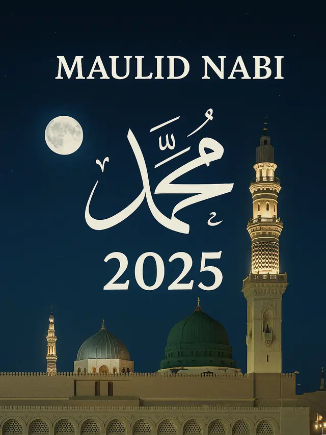 Poster Maulid Nabi Muhammad 2025 (Foto: ChatGPT)