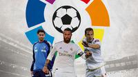 La Liga - Sergio Ramos, Fernando Hierro, Alberto Lopo (Bola.com/Adreanus Titus)