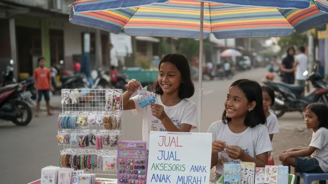 Ide Jualan Aksesoris Anak SD Rp 2000an. Gemini