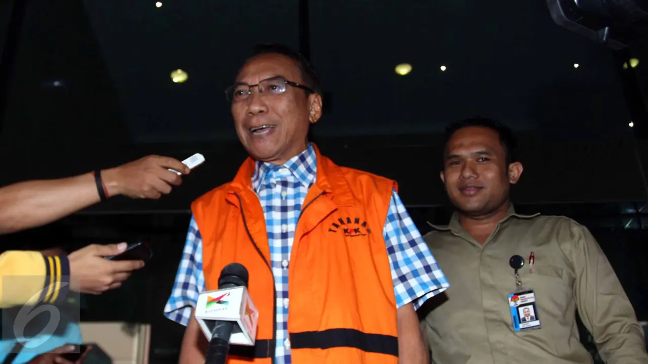 20150701-KPK Perpanjang Masa Penahanan Eks Menteri ESDM Jero Wacik-Jakarta-Jero wacik 3