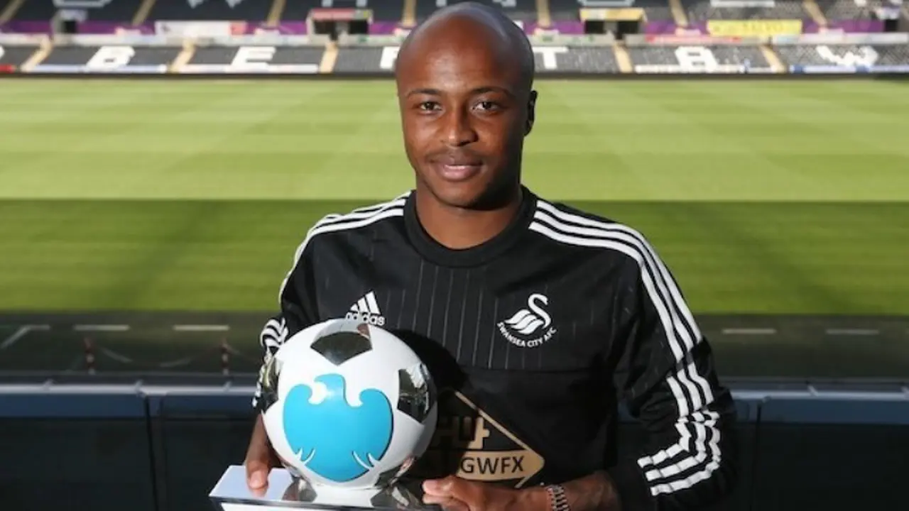 Andre Ayew Jadi Pemain Terbaik Agustus