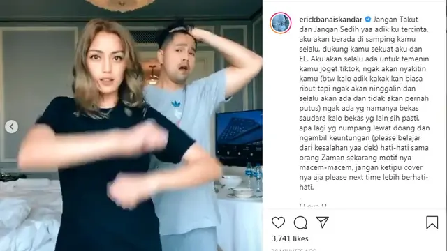Jessica Iskandan dan kakaknya Erick Iskandar