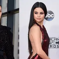 Selena Gomez menghindar saat ditanya soal hubungannya dengan Bella Hadid. (AFP/Bintang.com)