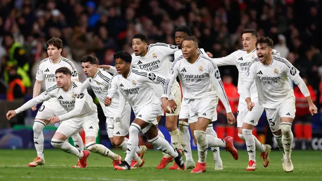 Los Blancos Singkirkan Atletico Madrid dan Lolos ke Perempat Final