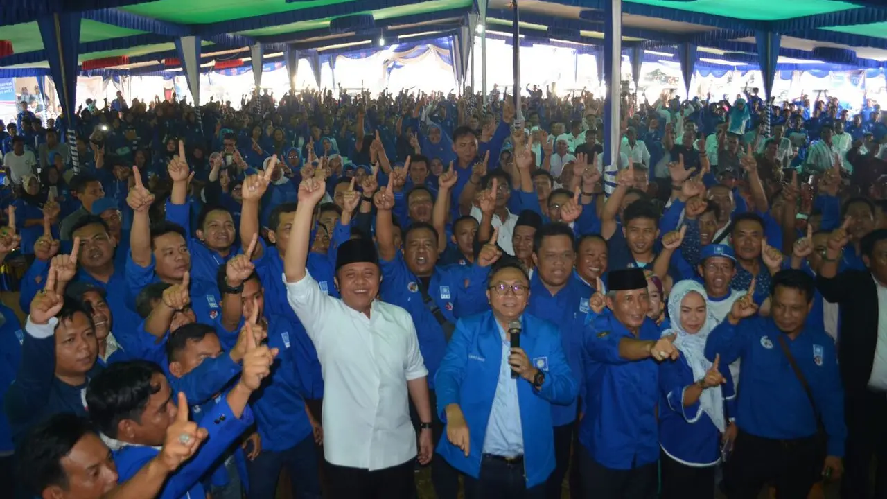 Ketua PAN Turun Langsung Menangkan Paslon Herman-Mawardi