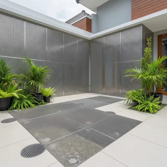 Model Teras Rumah dengan Sistem Pencegah Ular