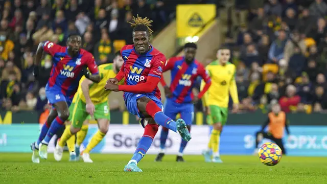 FOTO: Norwich City Ditahan Imbang Crystal Palace