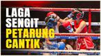 Berita video artis Tanah Air Lania Fira, berhasil kalahkan selebgram cantik Rachel Florencia di atas ring tinju Superstar Knockout Vol.2, di Stadion Jakarta International Velodrome, Rawamangun, Sabtu (7/12/2024).