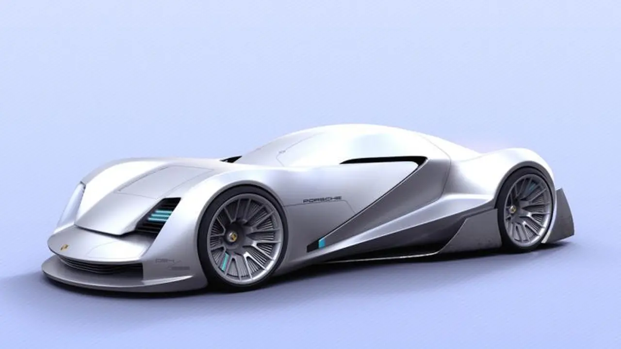 Desain Mobil Tanpa Awak Porshce
