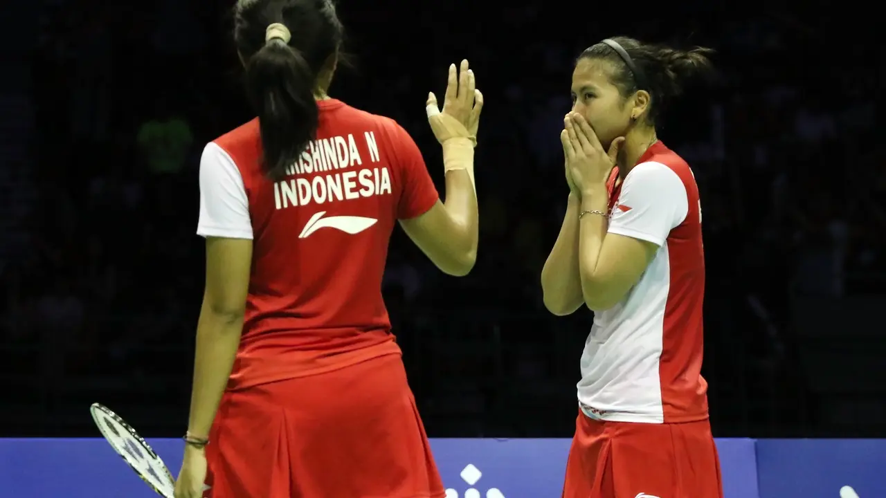 Ganda putri Indonesia Greysia Polii/Nitya Krishinda Maheswari
