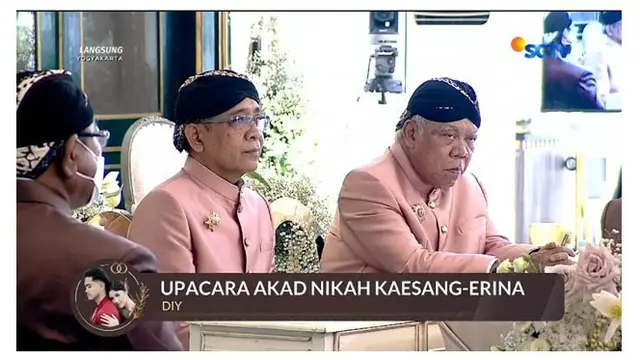 13 Momen Akad Nikah Kaesang Pangarep dan Erina Gudono, Penuh Haru Bahagia