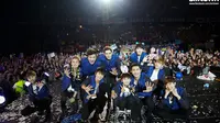 Popularitas Super Junior rupanya sudah tak diragukan lagi, terbukti tiket konsernya yang ludes dalam hitungan menit.