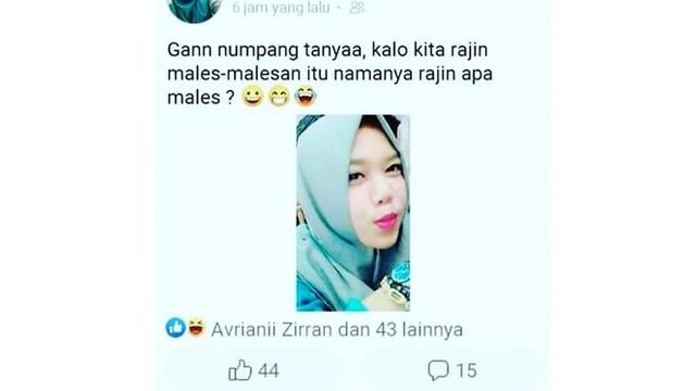 Status Facebook 6 Cewek Abg Ini Bikin Geregetan Hot Liputan6 Com