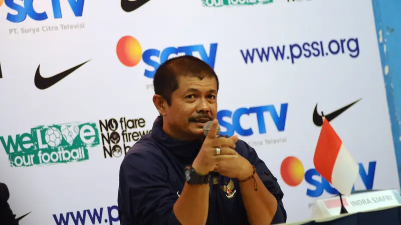 Pelatih Timnas U-19 Indonesia Indra Sjafri