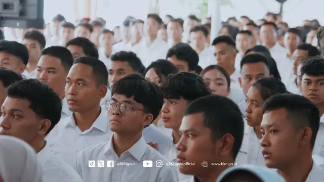 Peserta mengikuti Seleksi Kompetensi Dasar (SKD) Sekolah Kedinasan 2026 setelah sebelumnya dinyatakan lolos tahap administrasi (Dok BKN)