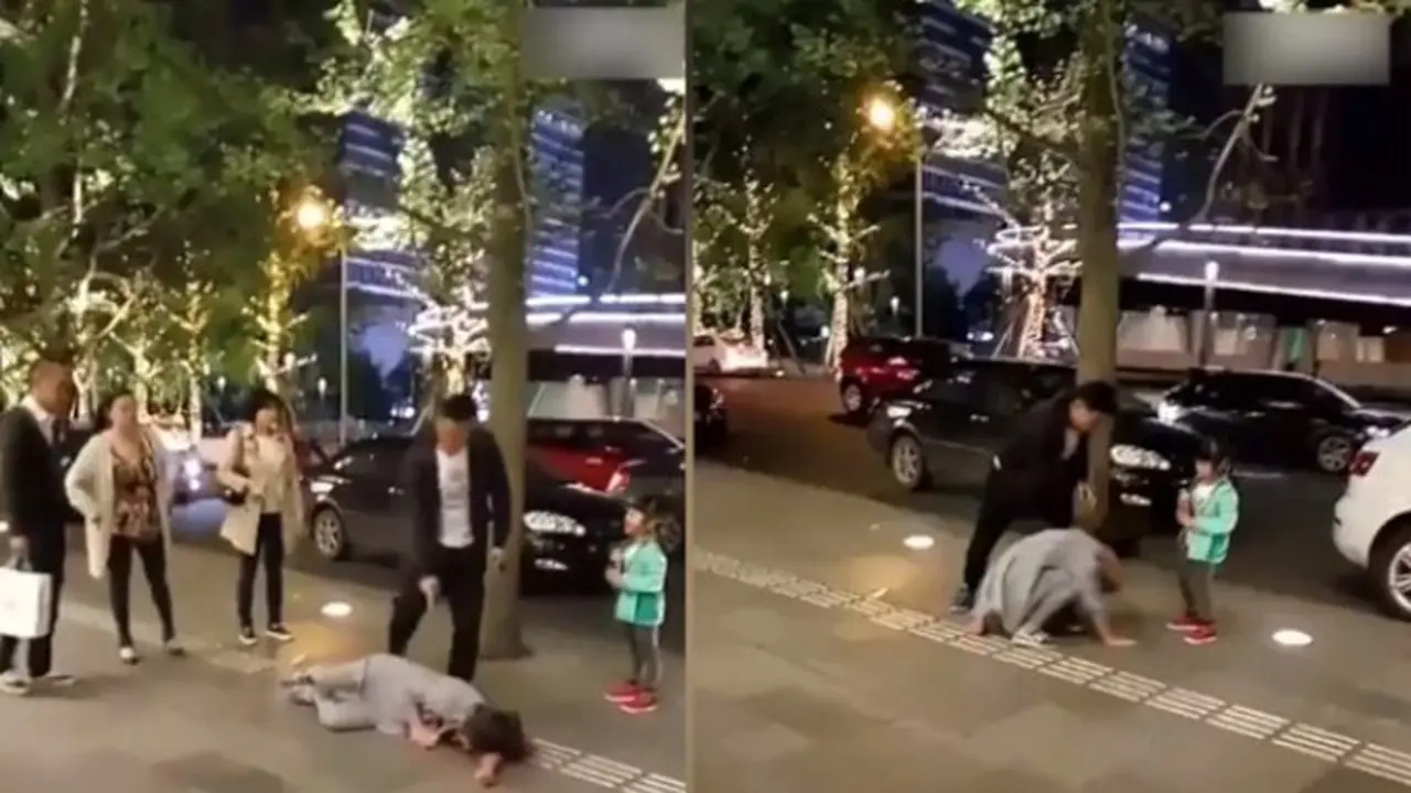 Video Pria Aniaya Istri di Hadapan Putri Mereka Dikecam Netizen