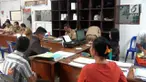 Puluhan ribu warga gunung Sitoli memadati kantor dinas kependudukan dan catatan sipil karena mereka masih belum memiliki e-ktp.