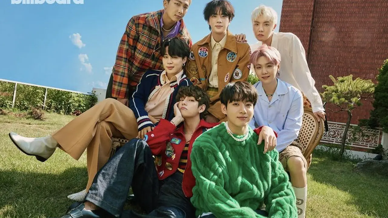 BTS Dibalut Pakaian Super Mahal di Cover Majalah Terbaru Billboard 2021/Instagram @billboard