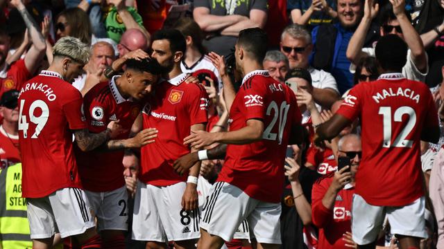 Foto: Aksi Tepis Penalti David De Gea Jadi Penentu Comeback MU atas Fulham di Laga Penutup Liga Inggris 2022 / 2023