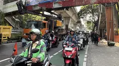 JPO Tendean Bakal Dibongkar, Arus ke Blok M Ditutup Sementara