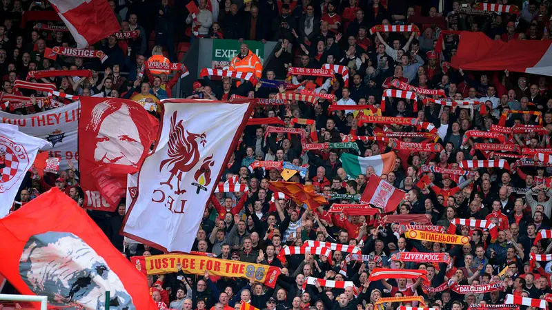 [FOTO] Anfield Peringati 25 Tahun Peristiwa Hillsborough