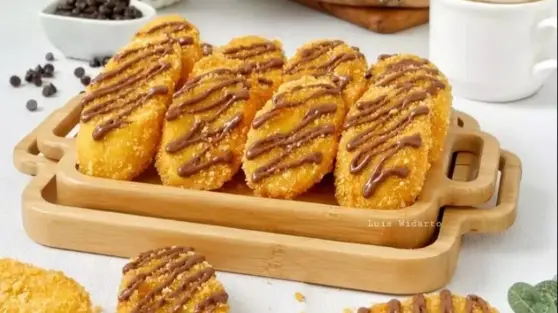 Resep Pisang Goreng Krispi Cokelat Rumahan yang Renyah dan Lumer