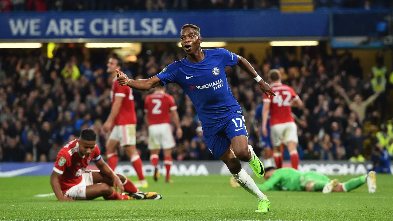 Selebrasi Charly Musonda