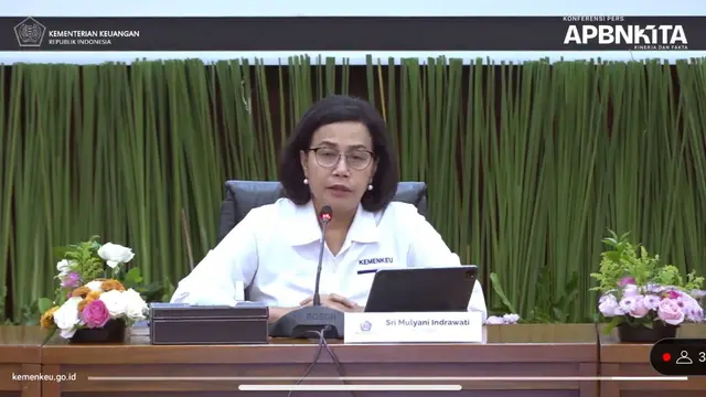 Konferensi pers APBN Kita Periode 15 Maret 2024, di Kantor Kementerian Keuangan, Senin (25/3/2024). (Foto: Liputan6.com/Tira Santia)