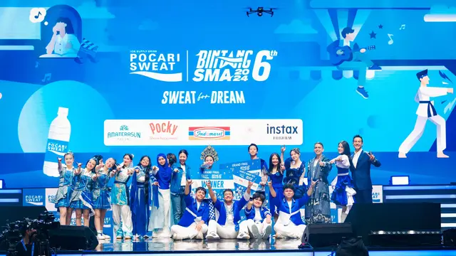 Didukung Sederet Juri Kredibel, Grand Final POCARI SWEAT BINTANG SMA 2024 Lahirkan Bintang Muda Penuh Talenta