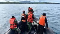 Pencarian WN Spanyol korban tenggelamnya KM Putri. (Istimewa)
