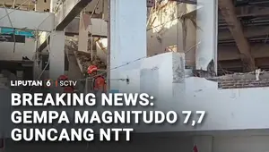 Breaking News: Gempa Magnitudo 7,7 Guncang NTT