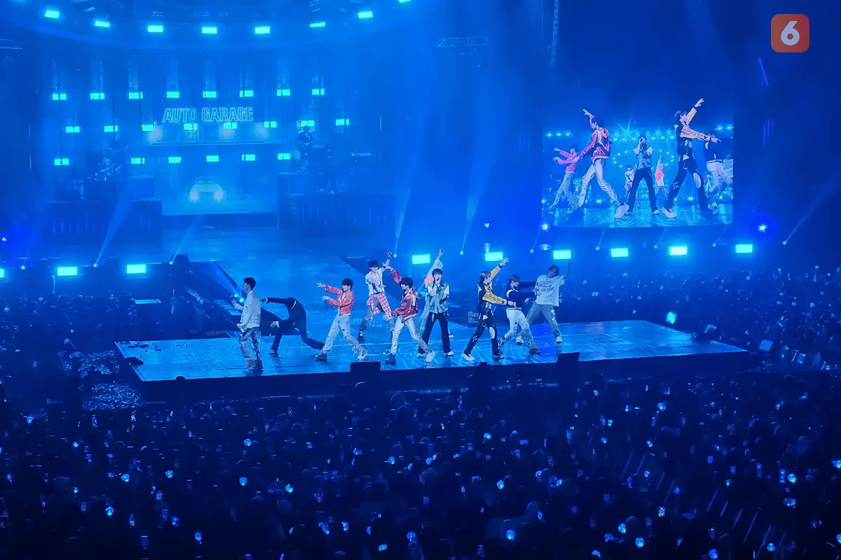 Lagu Baru Yoshi TREASURE "STUPID" Disambut Histeris di Konser Jakarta (Foto: Aditya Eka Prawira/Liputan6.com)