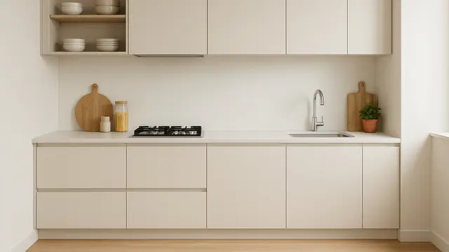 Dekorasi Dapur Minimalis di Perumahan Subsidi (Foto: ChatGPT)