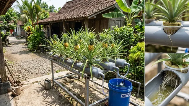 Ide Kebun Buah Minimalis Depan Rumah Kecil. AI