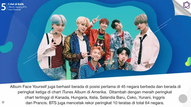 [Bintang] 5 Hal di Balik Album Jepang BTS, Face Yourself