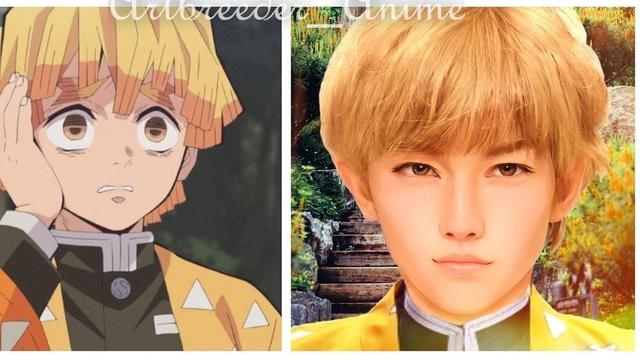 6 Kreasi Artificial Intelligence Karakter Anime Demon Slayer Ini Layaknya Mirip Realita