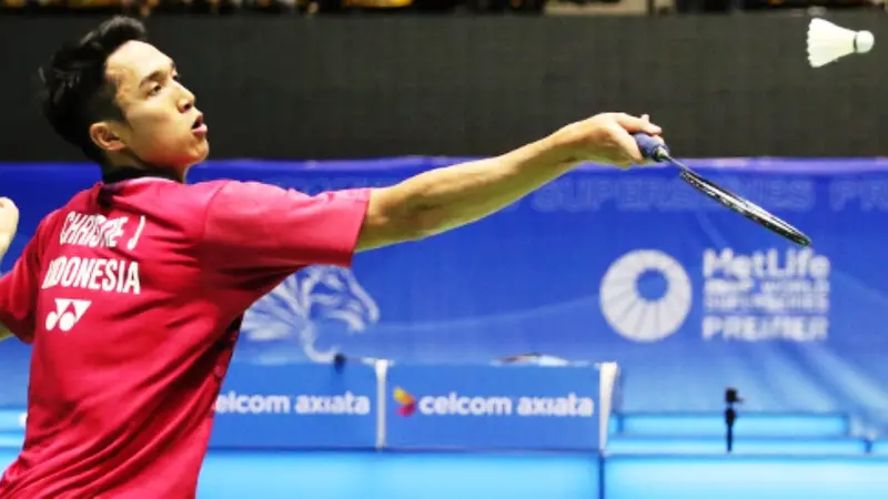 Tunggal putra Indonesia, Jonatan Christie, melaju ke perempat final Singapore Open 2017. 