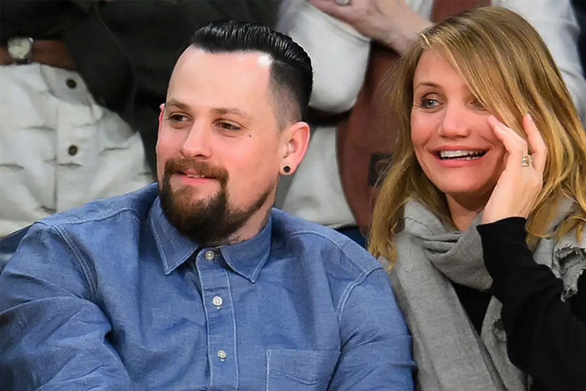 Benji Madden dan Cameron Diaz (Popsugar.com)