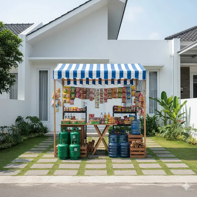 Desain Warung Sembako