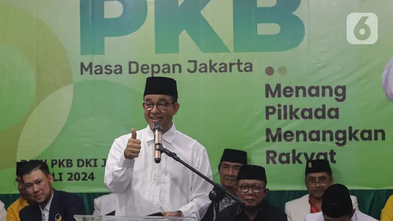 Anies Baswedan Sambangi DPW PKB Jakarta