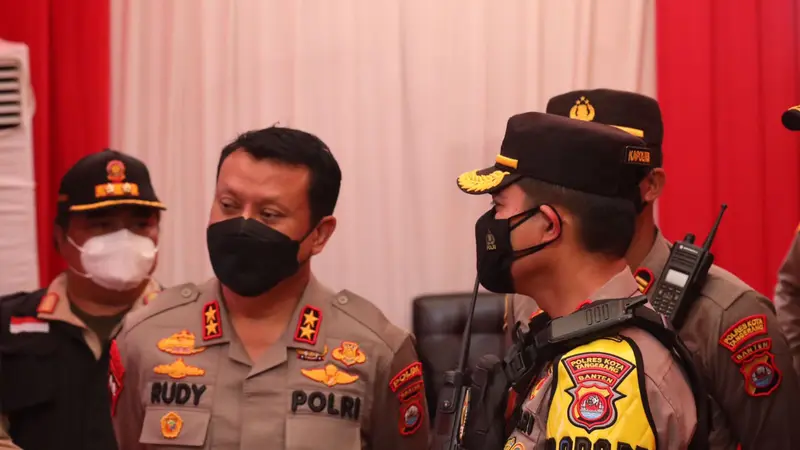 Kapolda Banten, Irjen Pol Rudy Heriyanto. (Kamis, 30/12/2021). (Dokumentasi Polda Banten).