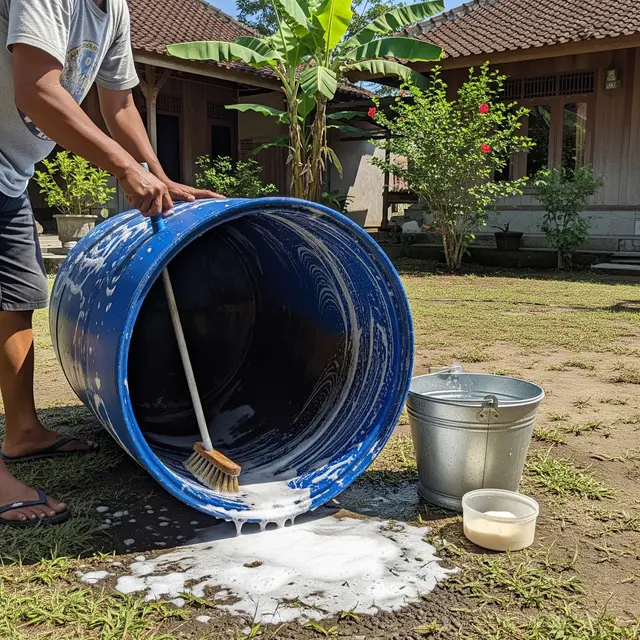 Cara Membuat Kandang Ayam dari Tong Air Bekas, Solusi Murah dan Praktis