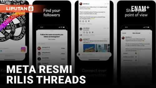 VIDEO: Mark Zuckerberg Resmi Rilis Aplikasi Threads Pesaing Twitter