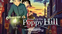 Poster resmi film anime From Up on Poppy Hill (Dok.Studio Ghibli)