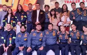 Totalitas Selama Syuting Film ‘GJLS: Berapi-Api’, Rispo Pakai Baju Damkar Hampir 10 Kilo!