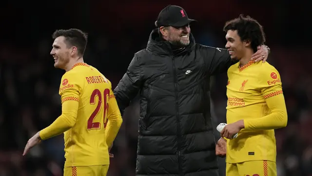 Foto: Tak Ada Salah Jota pun Jadi, Liverpool Libas Arsenal dan Lolos ke Babak Final Carabao Cup 2021 / 2022