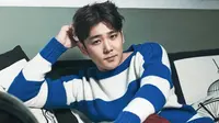 Kangin Super Junior dua kali harus berurusan dengan pihak kepolisian lantaran mengemudi di bawah pengaruh alkohol. SM Entertainment pun memutuskan untuk menghiatuskan Kangin. (Foto: soompi.com)