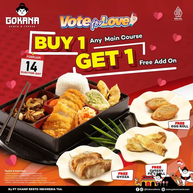 20 Promo Pemilu 2024, Jangan Golput Biar Dapat Banyak Diskon
