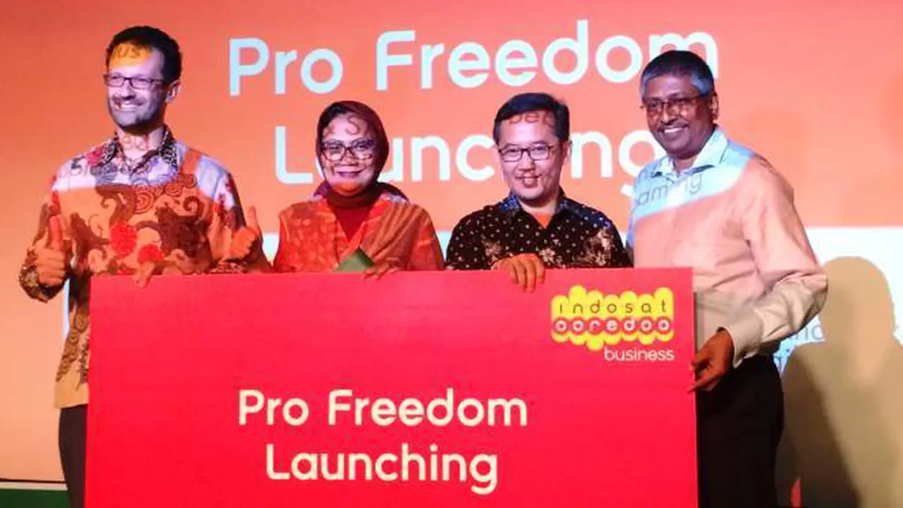 Peluncuran Paket Indosat Ooredoo Pro Freedom. Liputan6.com/Andina Librianty