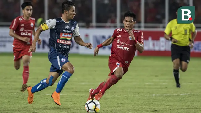 Persija Jakarta Bungkam Arema FC